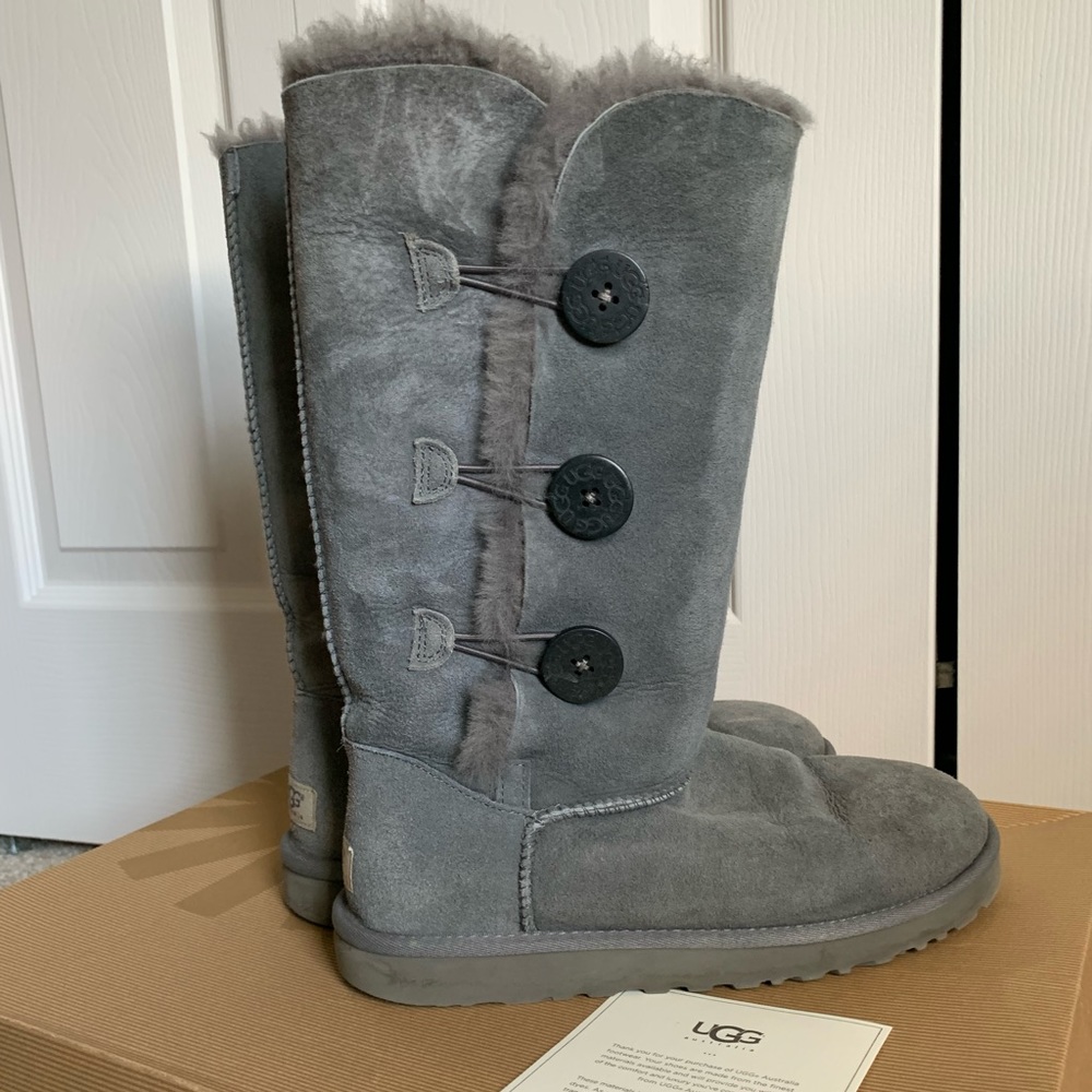 UGG Bailey Button Triplet Boots